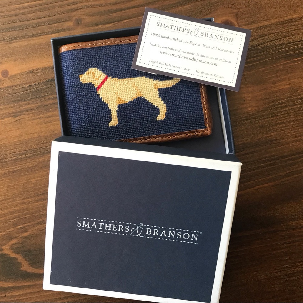 Smathers & Branson Yellow Lab Wallet